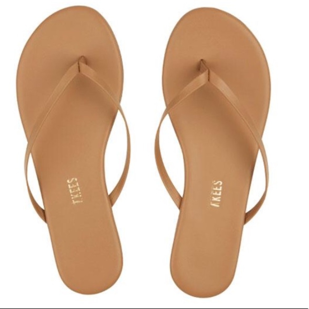 Tkees coco butter flip flop size 8 NWT